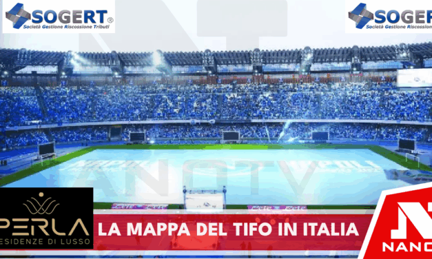Mappa del tifo, la juve la piu’ seguita, il Napoli fuori dal podio