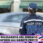 Non si ferma all’alt, travolge agente della polizia locale e finisce in manette
