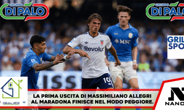 Colpo del Como a Napoli, Allegri ko all’esordio al Maradona