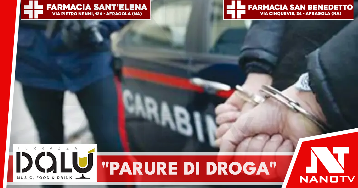 Casoria, scoperta “parure di droga”: arrestato 33enne