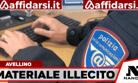 Blitz contro la pedopornografia nell’Avellinese: sequestrati 5mila file, arrestato un 60enne