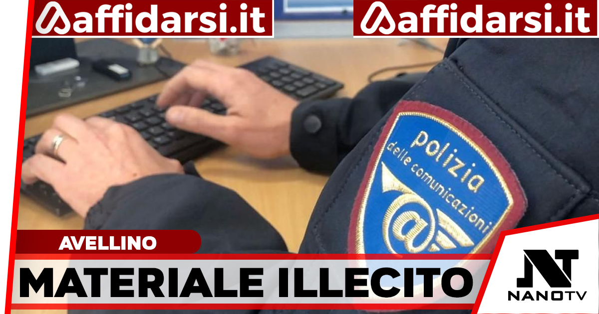 Blitz contro la pedopornografia nell’Avellinese: sequestrati 5mila file, arrestato un 60enne