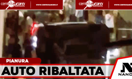 Tragedia sfiorata a Pianura: auto si ribalta nella notte, conducente illeso