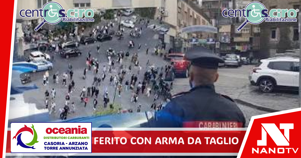 *NAPOLI : i carabinieri del nucleo radiomobile di Napoli sono intervenuti presso ospedale Pellegrini per un uomo ferito