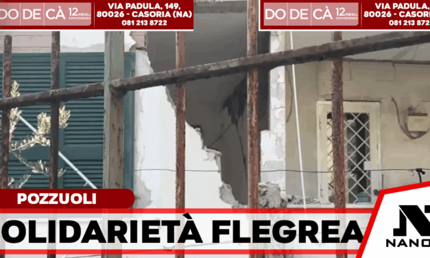 Dalla filiera dell’edilizia 263mila euro a Pozzuoli per scuole e rete idrica colpite dal sisma