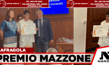 Afragola, Italo Esposito conquista la Borsa di studio Carlo Mazzone: decisiva la guida della professoressa Rosalba Monticoli
