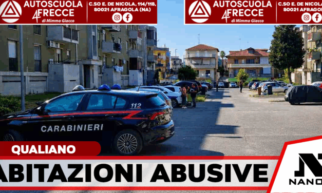 Qualiano, blitz nelle case popolari dell’Acer: 23 denunciati per occupazione abusiva e allacci illeciti