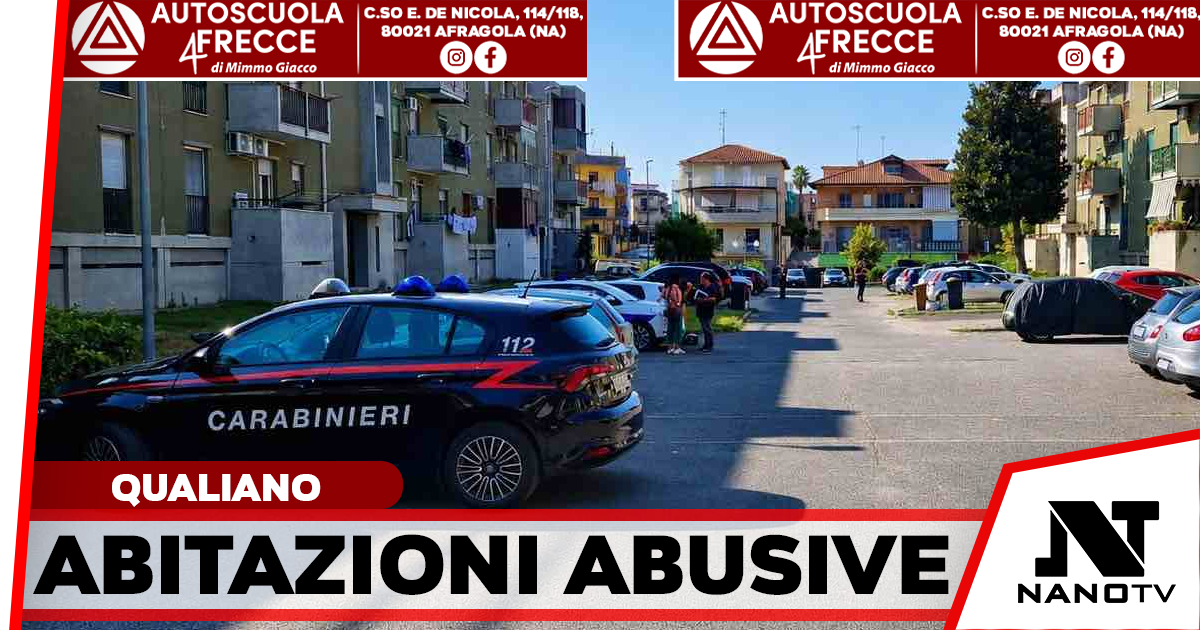 Qualiano, blitz nelle case popolari dell’Acer: 23 denunciati per occupazione abusiva e allacci illeciti