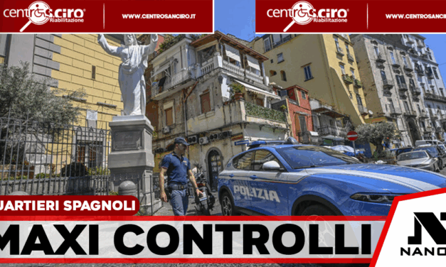 Quartieri Spagnoli, controlli straordinari: identificate 283 persone