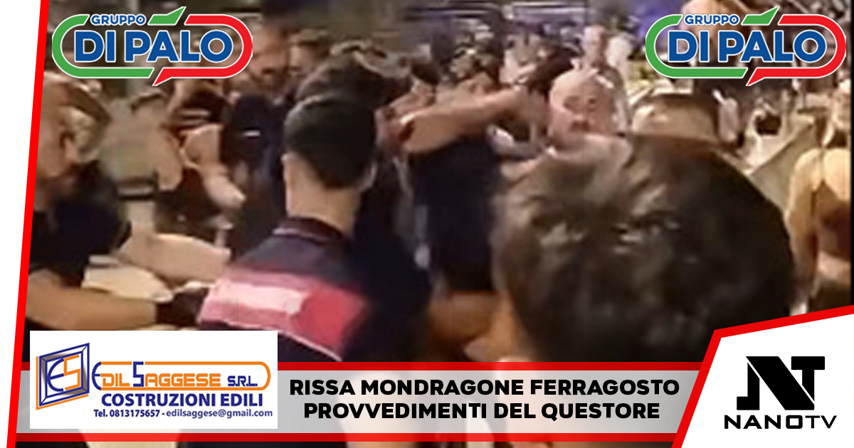 Maxi rissa in spiaggia a Mondragone a Ferragosto, scattano i provvedimenti