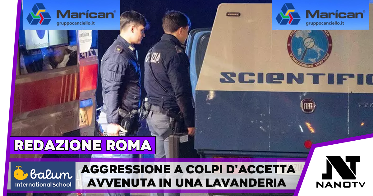 Aggressione a colpi di accetta in una lavanderia, arrestato un 22enne