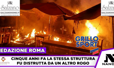 Incendio a Sant’Alessandro, in fiamme il Circè, risto-family molto conosciuto a Roma