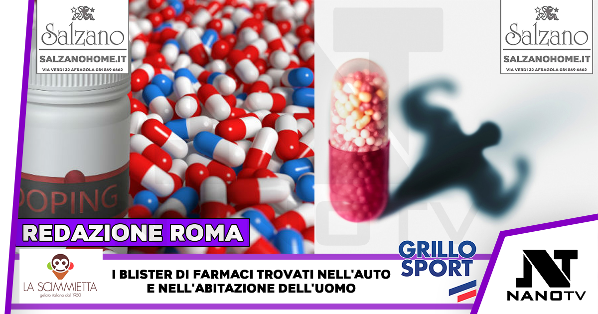 Trovato con 300 pasticche di testosterone e anabolizzanti. Dietro l’arresto di un 51enne un possibile giro di sostanze dopanti