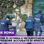 Metanfetamina e la “polvere di scimmia” nel frigo. Professore universitario finisce nei guai
