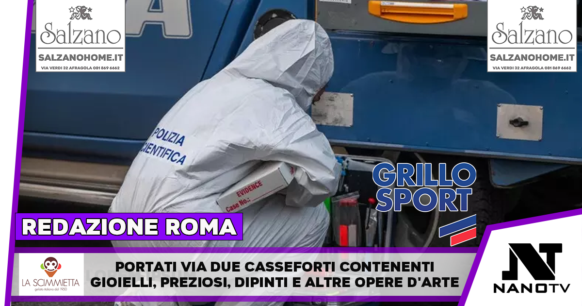 Furto da 800mila euro a Roma, nel mirino la casa di una storica dell’arte