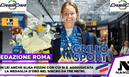 Europei nuoto, la Pellacani rientra a Roma con gli azzurri dei tuffi. “E’ un’emozione immensa, ancora devo realizzare”