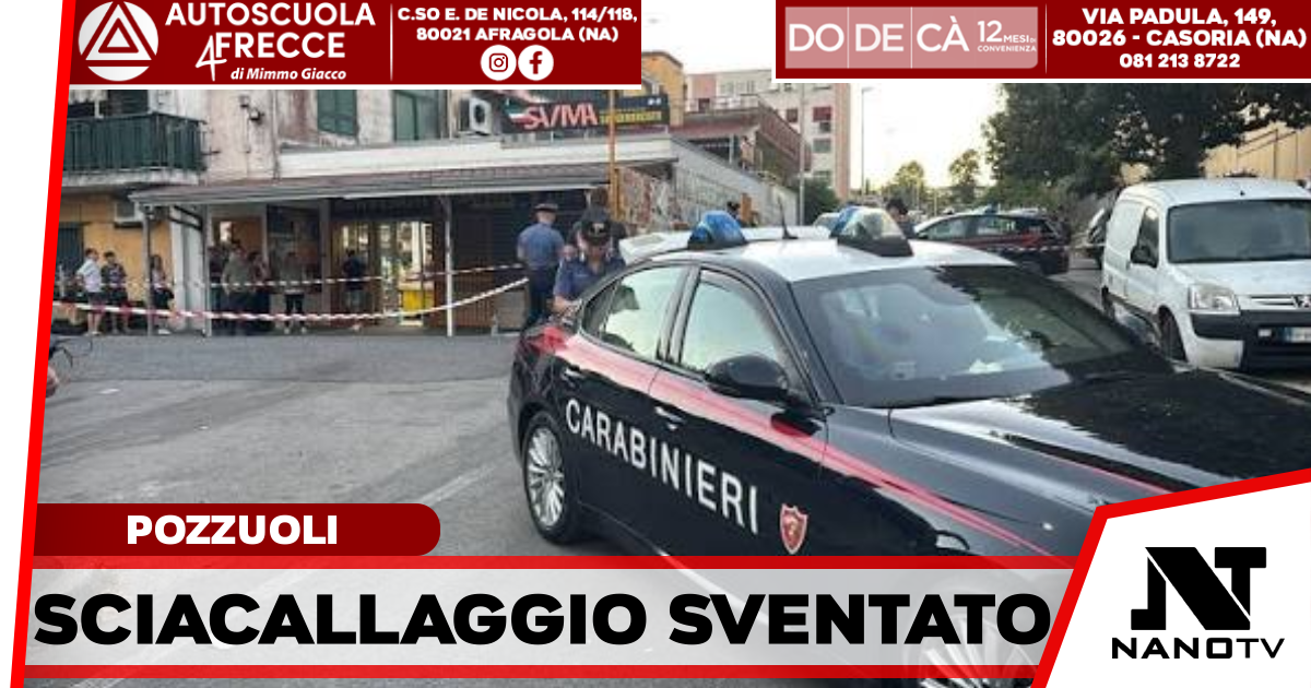 Pozzuoli, controlli anti-sciacallaggio dopo il sisma: arrestato carrozziere di 60 anni