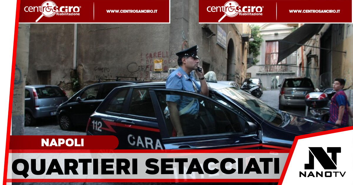 Napoli, stangata nei Quartieri Spagnoli: la Polizia passa al setaccio il centro storico