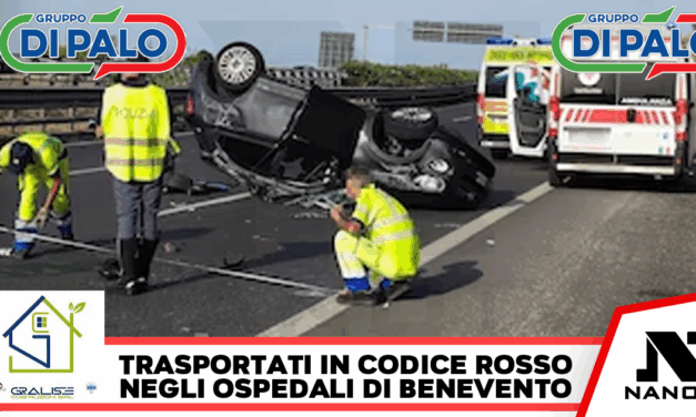 Sei feriti in uno scontro tra quattro auto nel Sannio, alcuni gravi
