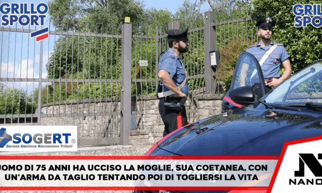 Anziano nel Sannio uccide la moglie e poi tenta di togliersi la vita
