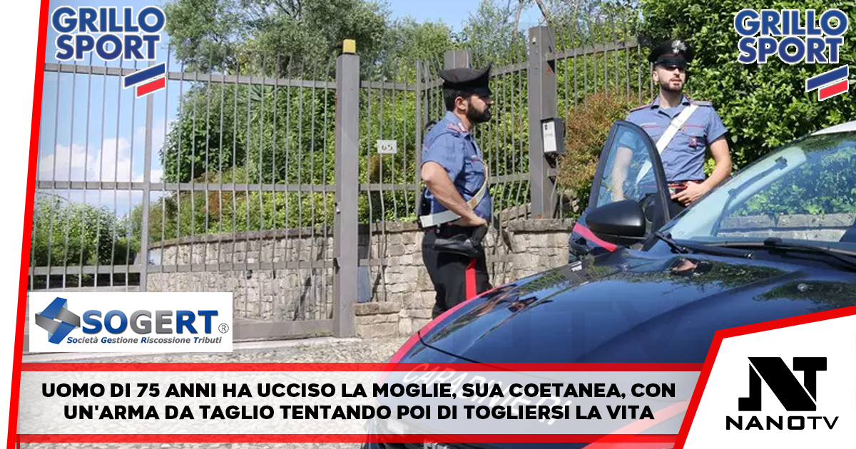 Anziano nel Sannio uccide la moglie e poi tenta di togliersi la vita