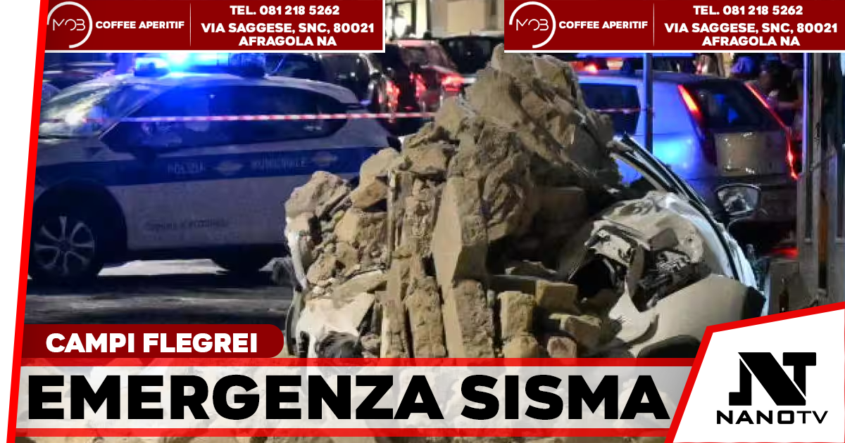 Campi Flegrei, oltre 100 scosse d’assestamento dopo il sisma: 26 feriti e 300 sfollati. Tajani: «Piena assistenza»