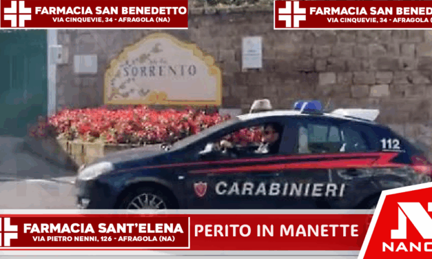 *SORRENTO: perito del tribunale finisce davanti al giudice, è un truffatore. E non è perito. 22enne arrestato dai Carabinieri*