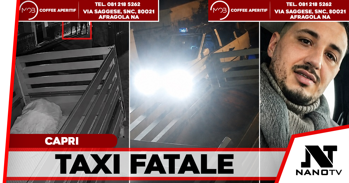 Capri, travolto da un taxi mentre cammina sul ciglio della strada: Giuseppe muore a 32 anni