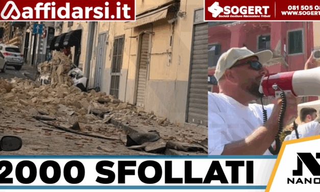 Campi Flegrei, sfollati saliti quasi a quota 2mila