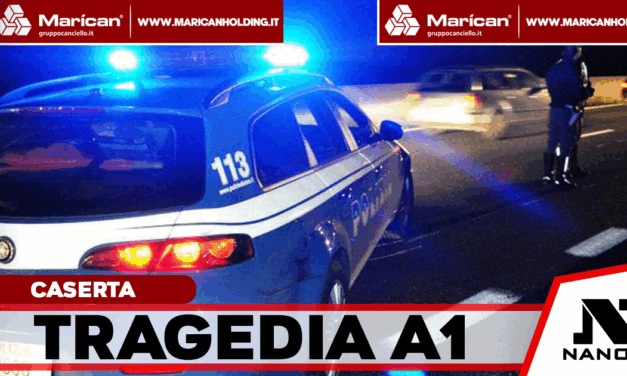 CASERTA – Tragedia sull’A1, 55enne muore dopo essersi lanciato contro un furgone