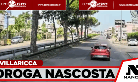 Villaricca, droga nascosta nell’officina: arrestato un 35enne