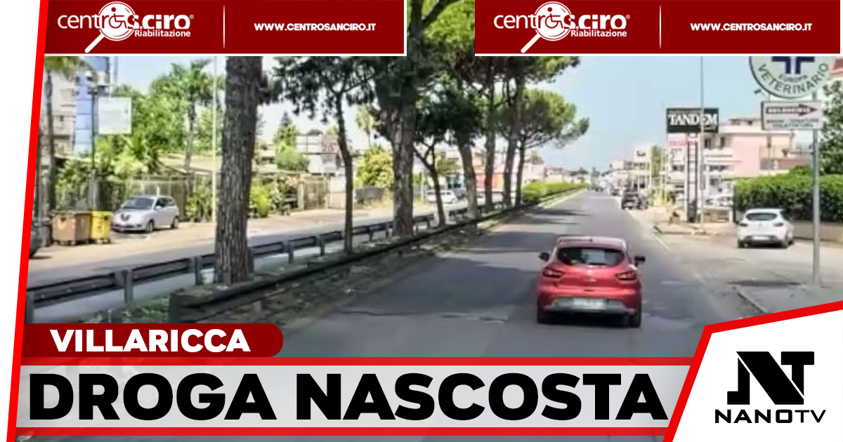 Villaricca, droga nascosta nell’officina: arrestato un 35enne