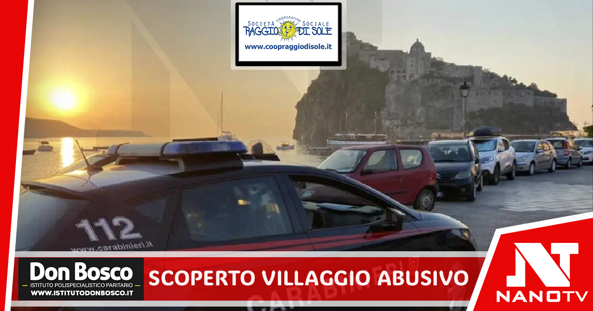 Barano d’Ischia: i carabinieri scoprono un villaggio abusivo nascosto tra gli scogli. Devastata un’area protetta a rischio frana