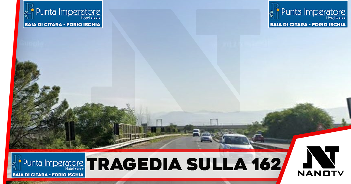 Incidente mortale sulla Statale 162: motociclista perde il controllo e muore ad Acerra