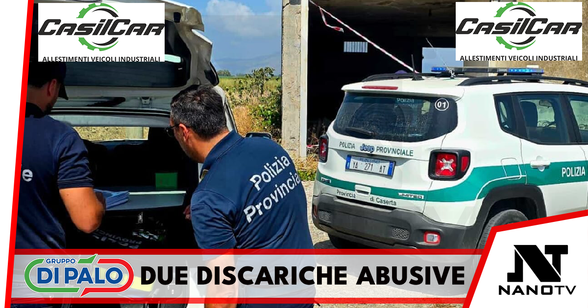 Due discariche abusive di amianto sequestrate dalla polizia provinciale: scattano le denunce