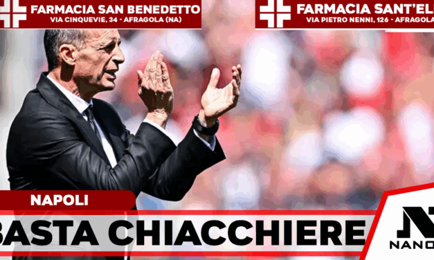 Napoli, Allegri scuote gli azzurri: «Basta chiacchiere, col Bologna bisogna vincere»