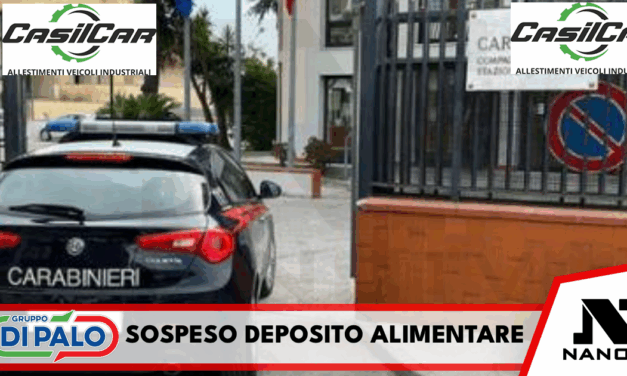*Caivano: controlli dei carabinieri in comunità per minori. Sospeso un deposito alimentare, Recipienti con insetti e buste di farina con vermi tra i sequestri dei carabinieri*
