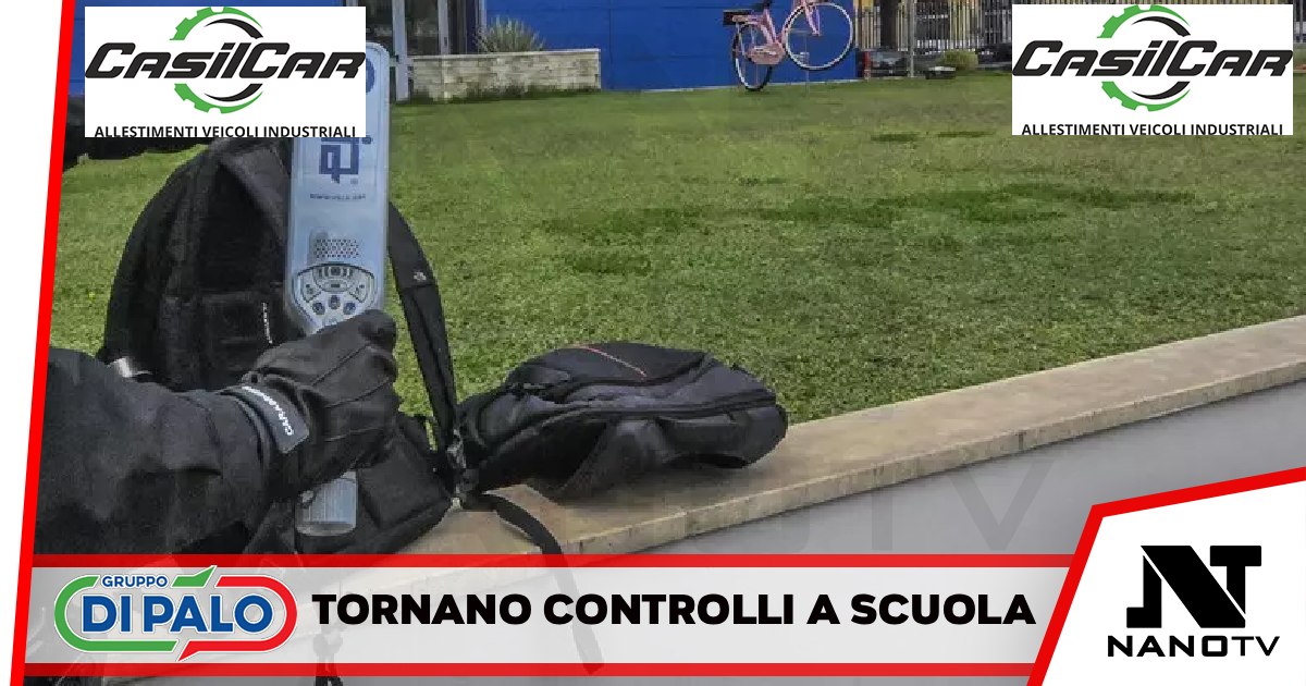 Scuola, tornano a Napoli i controlli con metal detector mobili
