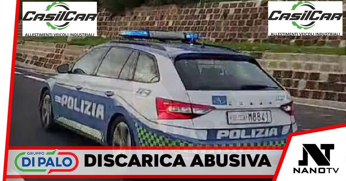 Napoli: la Polizia di Stato nel corso di un servizio di prevenzione , ha individuato un area adibita a discarica abusiva