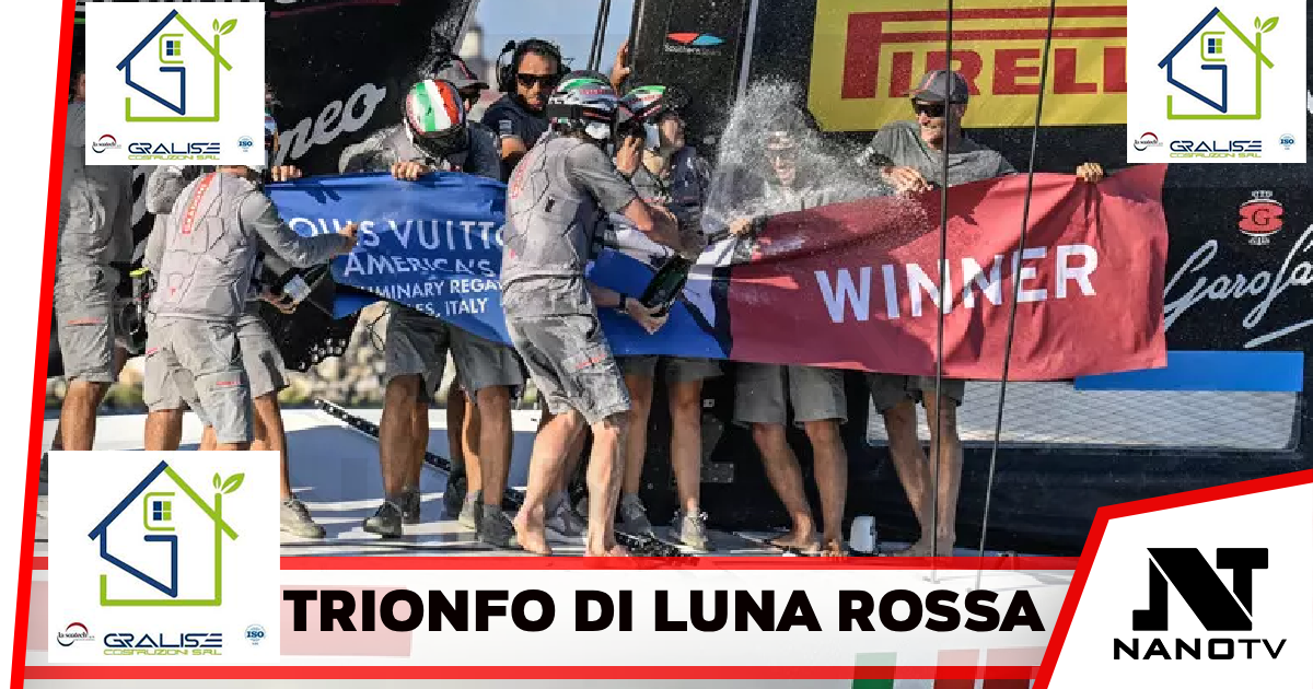 A Napoli il trionfo di Luna Rossa, ora l’America’s Cup non è più un sogno