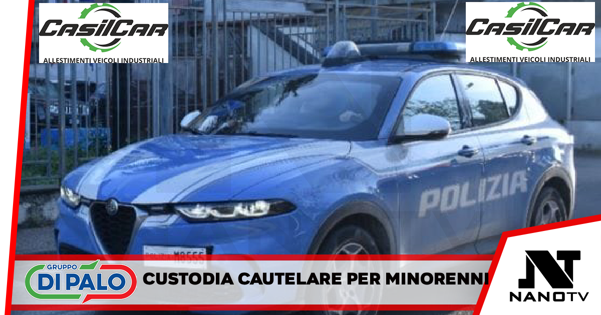 La Polizia di Stato ha dato esecuzione ad una ordinanza di custodia cautelare in carcere, per i Minorenni di tentato omicidio aggravato dal metodo mafioso,