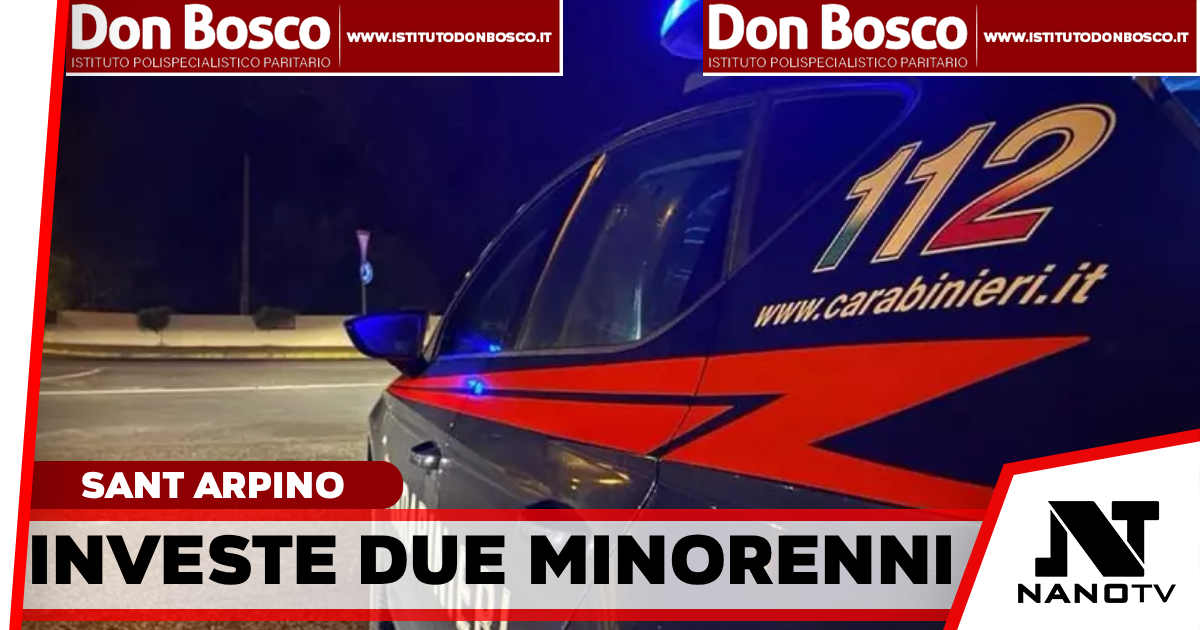 Investe due minorenni e scappa, rintracciata grazie a telecamere