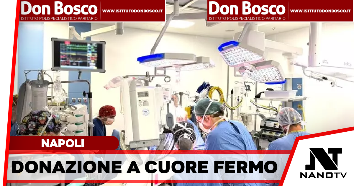 Donazione a cuore fermo al Monaldi, prelevati fegato e cornee