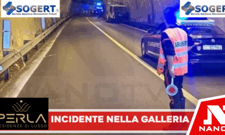 Incidente mortale nella galleria Colle Tagliabosco sulla SS7 bis “Ofantina Bis” a Nusco
