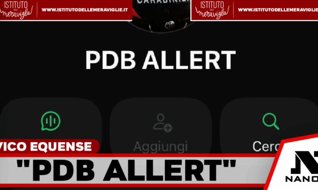 *VICO EQUENSE: “PDB Allert”. su whatsapp la mappa in tempo reale dei controlli dei Carabinieri.