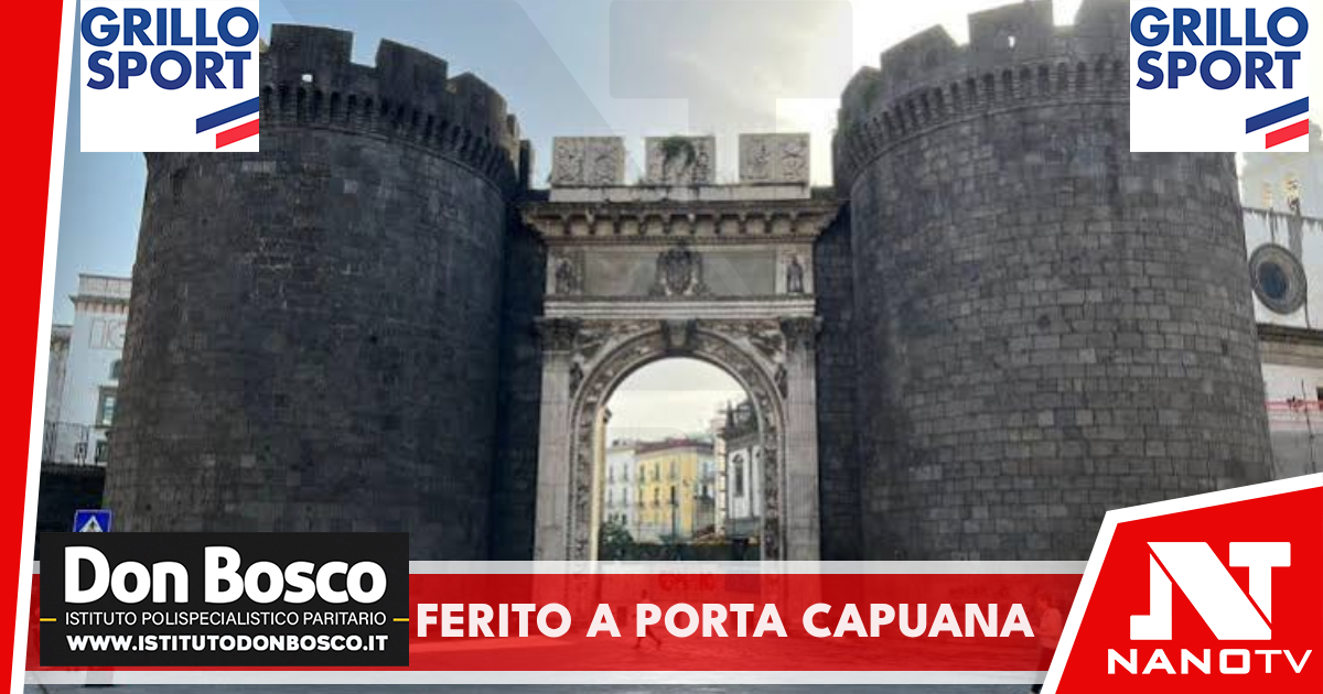 Napoli: I carabinieri del Nucleo Radiomobile di Napoli intervengono a Porta Capuana per una persona ferita da arma da taglio