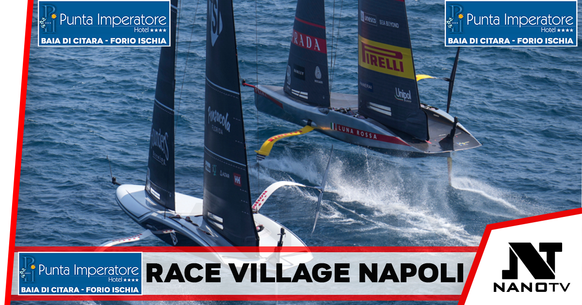 America’s Cup, il Comune di Napoli protagonista al Race Village con workshop ed eventi sul Lungomare