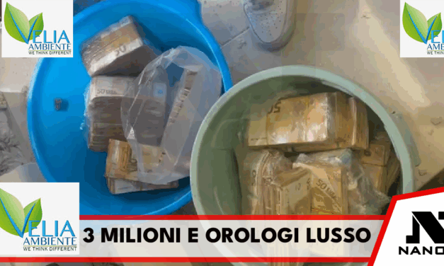 Banconote per oltre 3 milioni di euro nascoste nei muri con orologi lusso