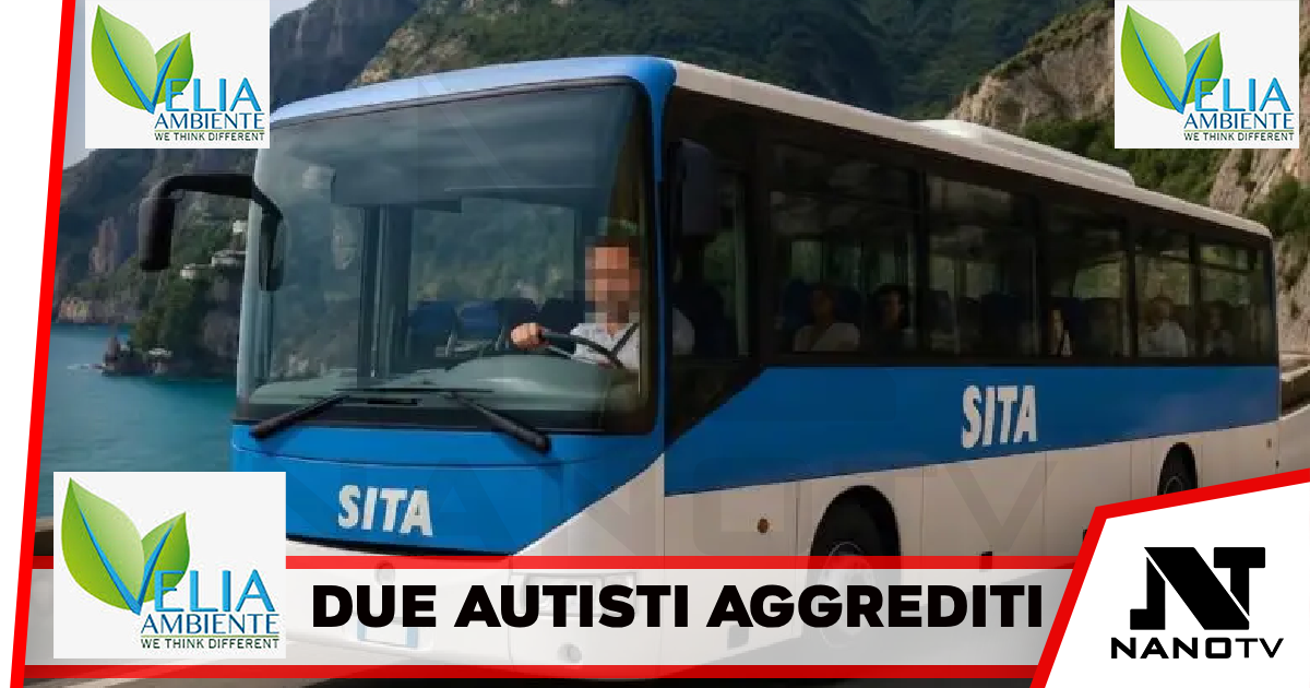 Due autisti Sita aggrediti a Massa Lubrense e Ravello
