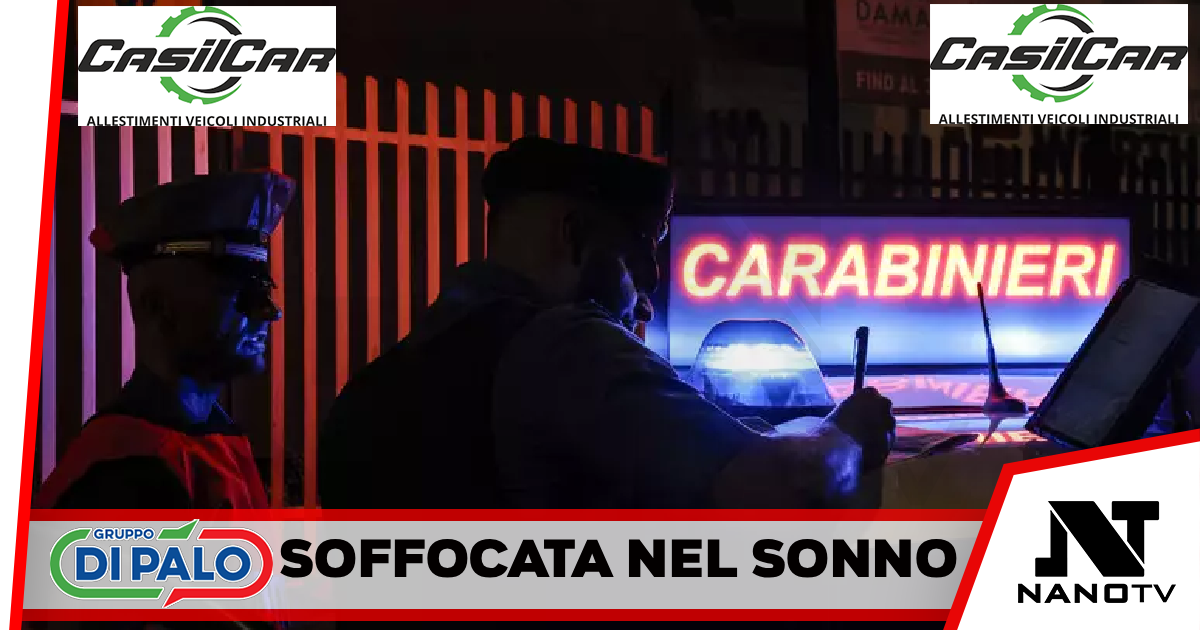 Donna di 85 anni soffocata nel sonno nel Salernitano